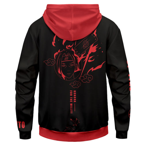 Amazon's best selling anime peripheral Naruto 3D printed pullover hooded sweatshirt jacket wholesale