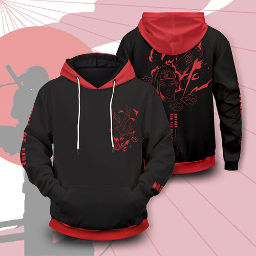 Amazon's best selling anime peripheral Naruto 3D printed pullover hooded sweatshirt jacket wholesale