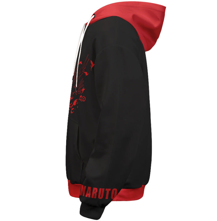 Amazon's best selling anime peripheral Naruto 3D printed pullover hooded sweatshirt jacket wholesale