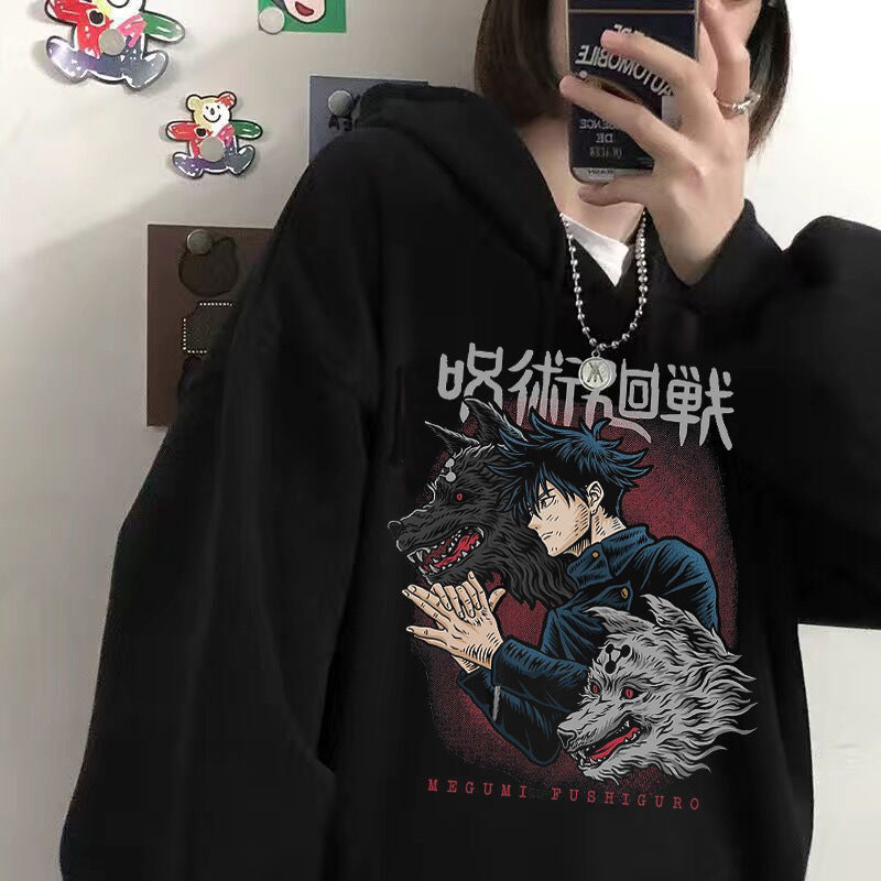 Men's Hoodies Japanese Anime Jujutsu Kaisen Hoodie Yuji Itad