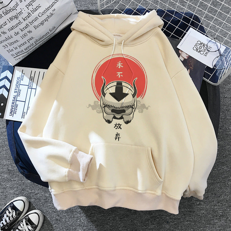 Avatar: The Last Airbender Couple Plush Large Size Sweater Loose Hoodie anime hoodie