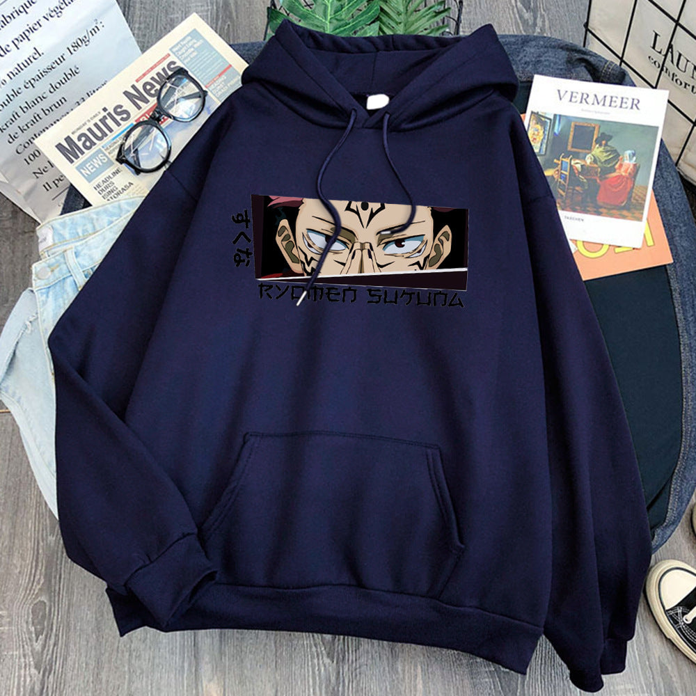Men's Hoodies Japanese Anime Jujutsu Kaisen Hoodie Yuji Itad
