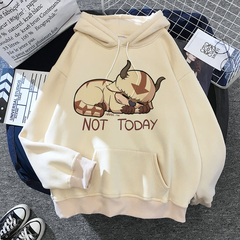 Avatar: The Last Airbender Couple Plush Large Size Sweater Loose Hoodie anime hoodie