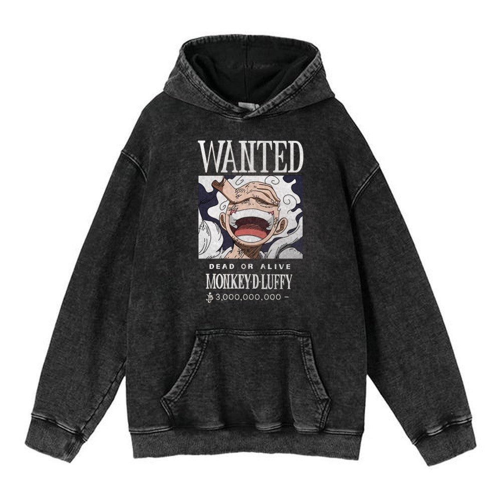 Anime washed sweatshirt collection