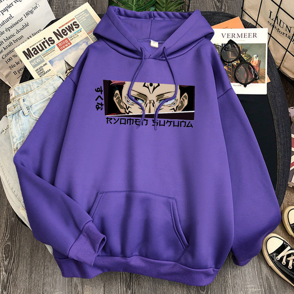 Men's Hoodies Japanese Anime Jujutsu Kaisen Hoodie Yuji Itad