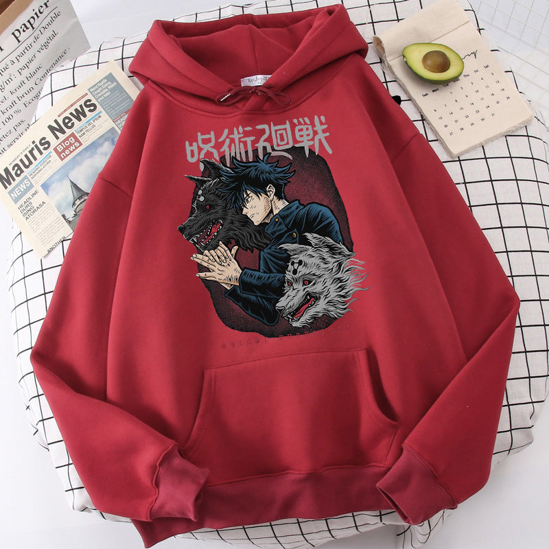 Men's Hoodies Japanese Anime Jujutsu Kaisen Hoodie Yuji Itad
