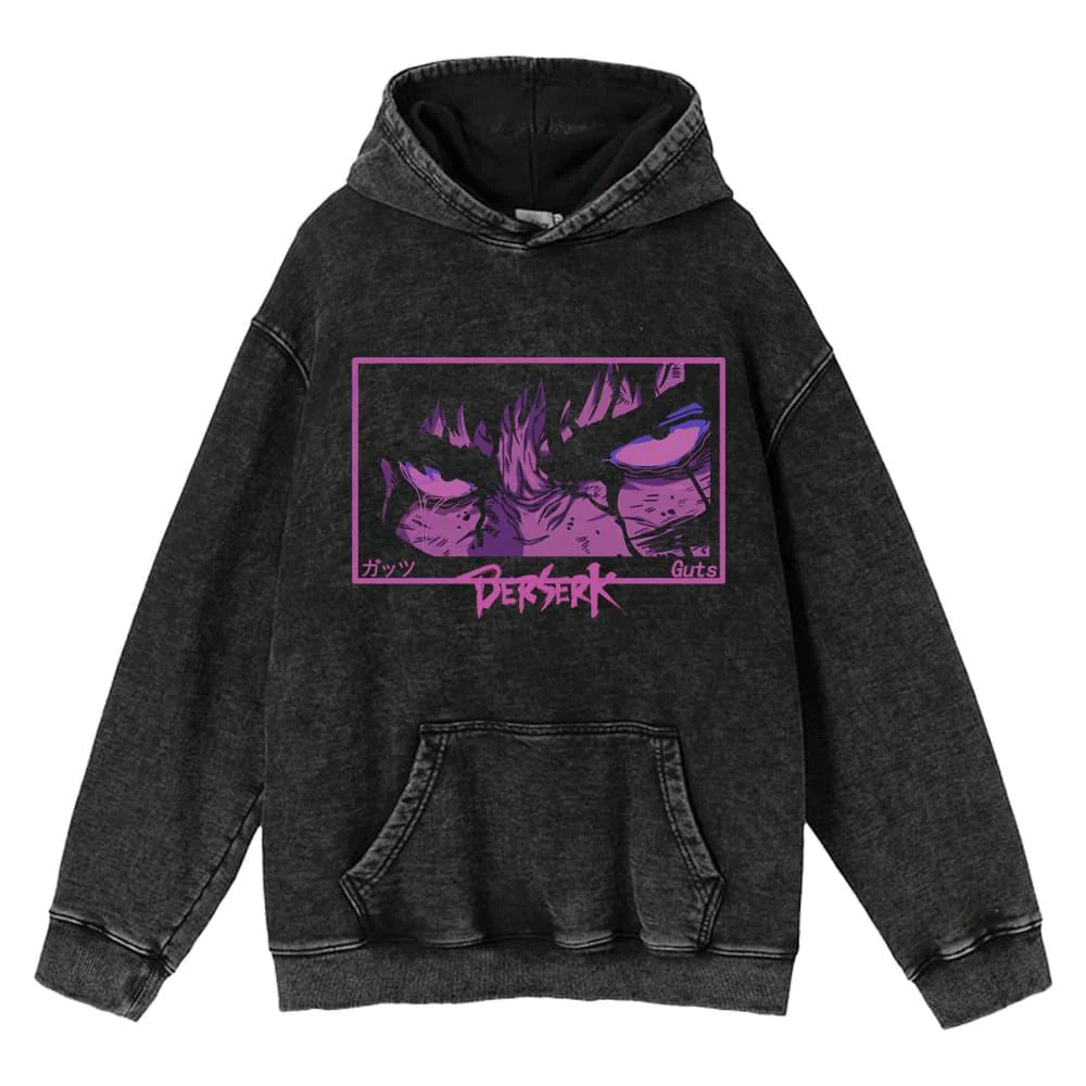 Anime washed sweatshirt collection