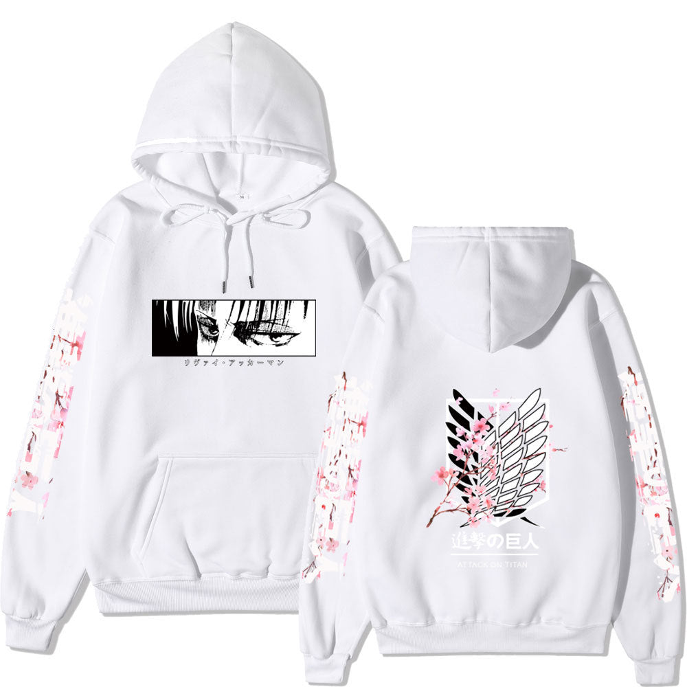 New Attack on Titan Sweater Wings of Freedom Survey Corporal Anime Hoodie Top