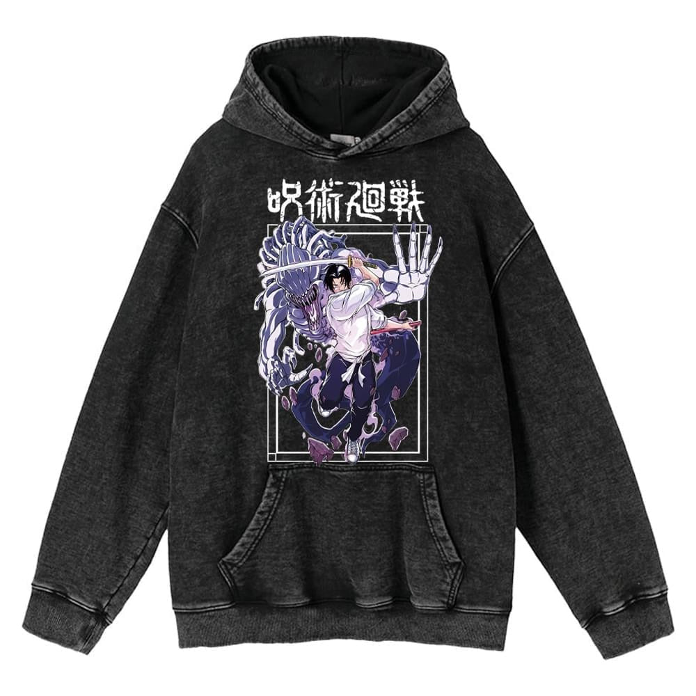 Anime washed sweatshirt collection