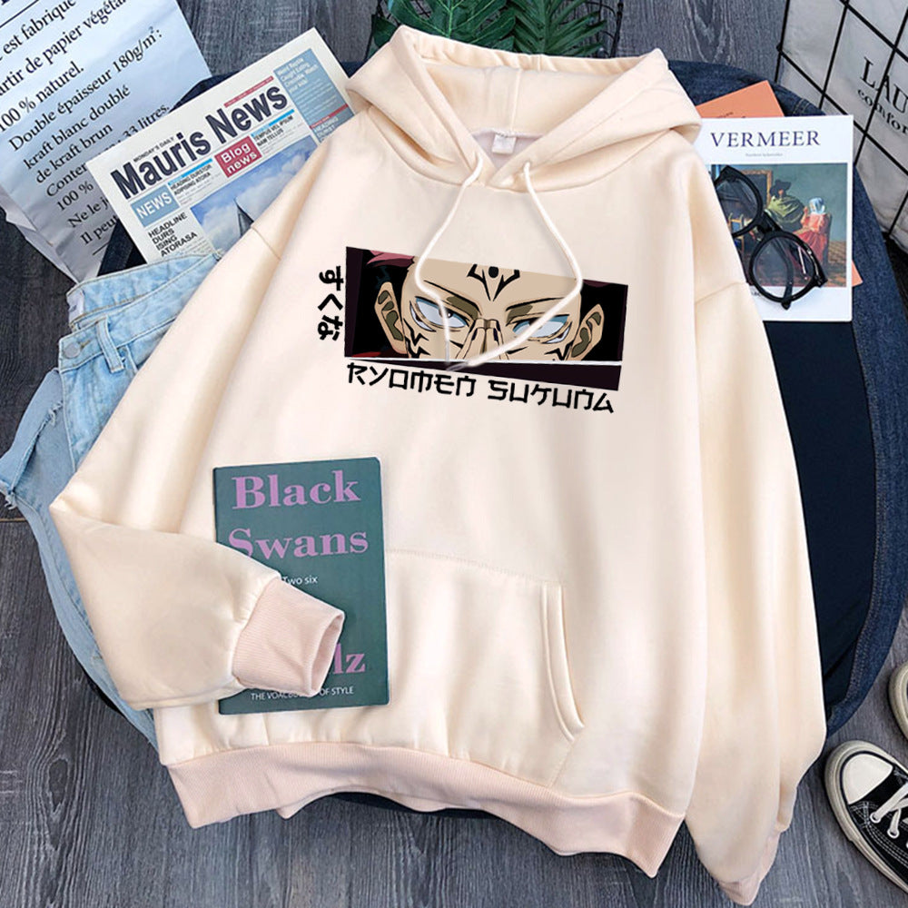 Men's Hoodies Japanese Anime Jujutsu Kaisen Hoodie Yuji Itad