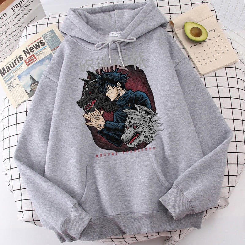 Men's Hoodies Japanese Anime Jujutsu Kaisen Hoodie Yuji Itad