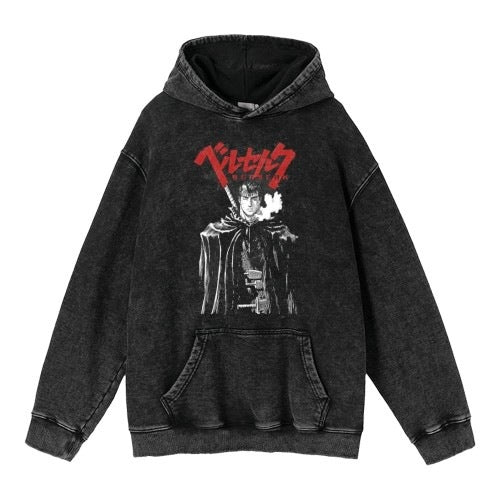 Anime washed sweatshirt collection