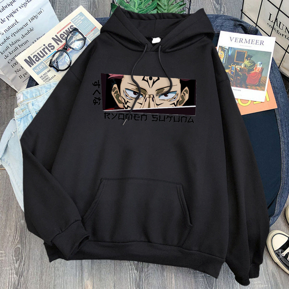 Men's Hoodies Japanese Anime Jujutsu Kaisen Hoodie Yuji Itad