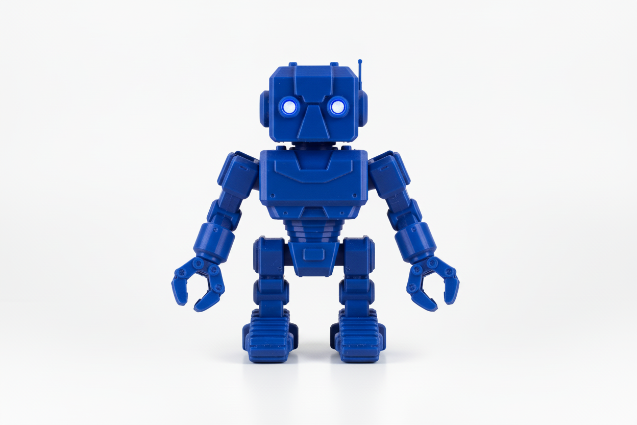 Imaginative 3D Printed Robot