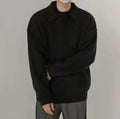 Men's Thickened Loose Fit Pullover Sweater