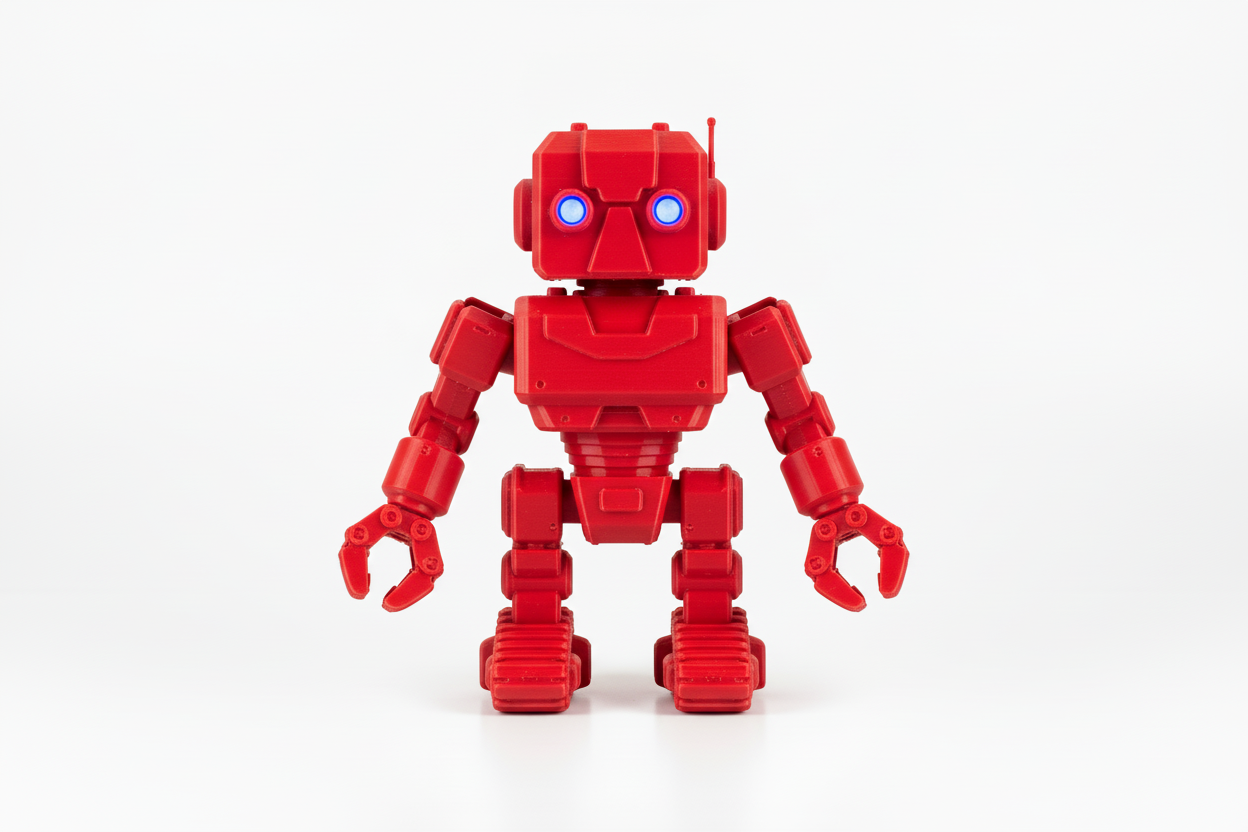 Imaginative 3D Printed Robot